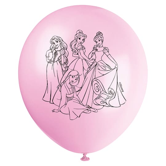 12" Disney® Princess Latex Balloons, 8ct.